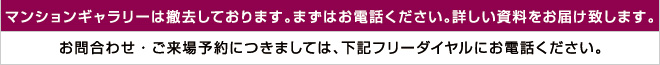 マンションギャラリーは撤去しております。